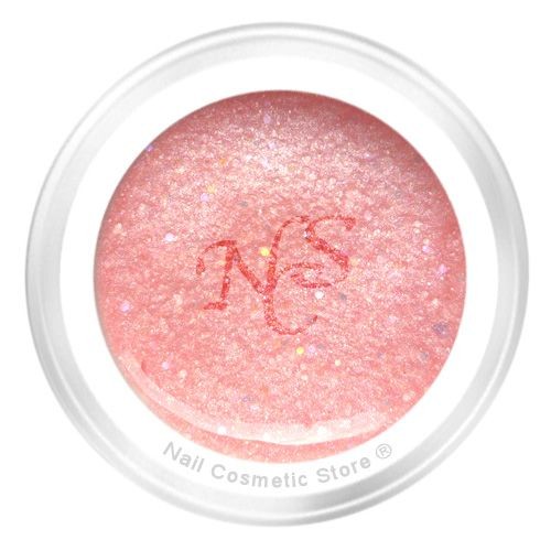 NCS Glitter Farbgel 414 Candy 5ml - Rosé