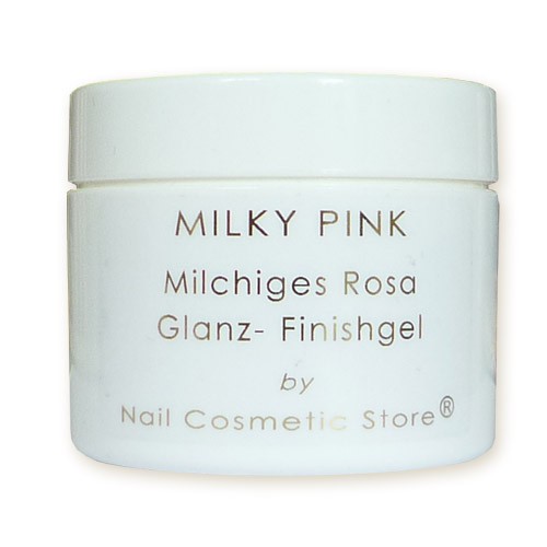 NCS Finish Gel Milky Pink - milchig rosé Glanzgel - Versiegelungsgel